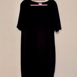 LuLaRoe Classic Black Midi Dress